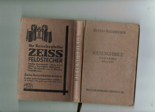 Riesengebirge,Isergebirge, Breslau Meyer Reisebücher 1935