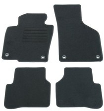 Fußmatten Set für VW Passat 3C 2005-2006 Autoteppiche mit 100% Passform Schwarz