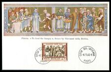 VATIKAN MK 1960 BARMHERZIGKEIT FRESKO MAXIMUMKARTE MAXIMUM CARD MC CM cs31