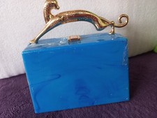 Designer Tasche Mit Marmor Muster Mit Leoparden Griff Abendtasche 2025