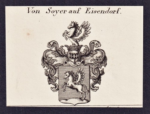Soyer eisendorf wappen - eisendorf, of