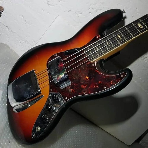 Jazz bass sunburst rare - sunburst,