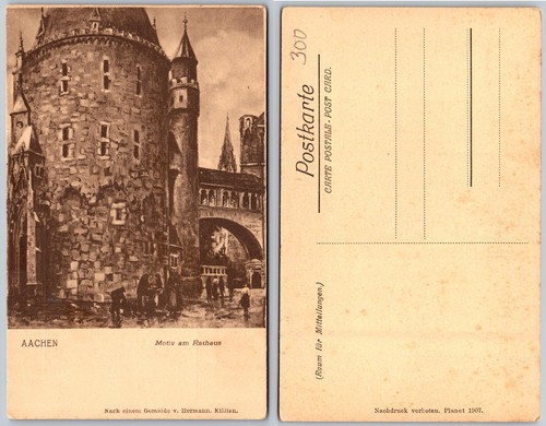 Aachen rathaus motif - aachen,