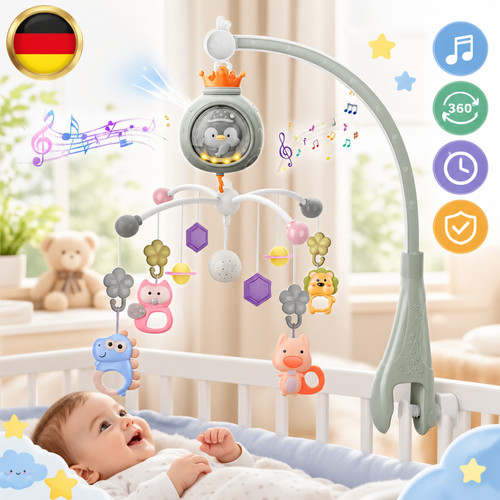 Mobile babybett musik licht - mobile,
