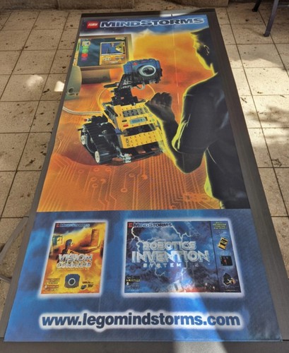 Lego store display banner - store,