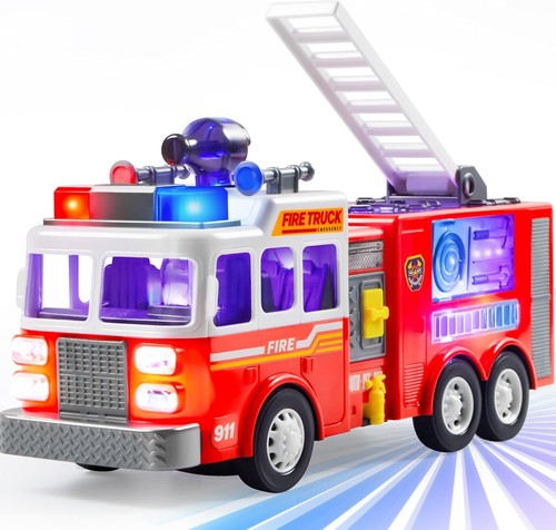 LED-Feuerwehrauto-Spielzeug