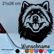 Autoaufkleber Chow Chow  mit