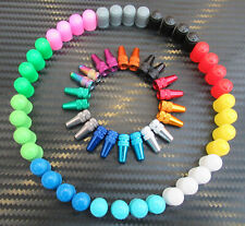 Bunte Ventilkappen Farbe n.Wahl Auto Fahrrad Presta SV Schrader Reifen Ventil 