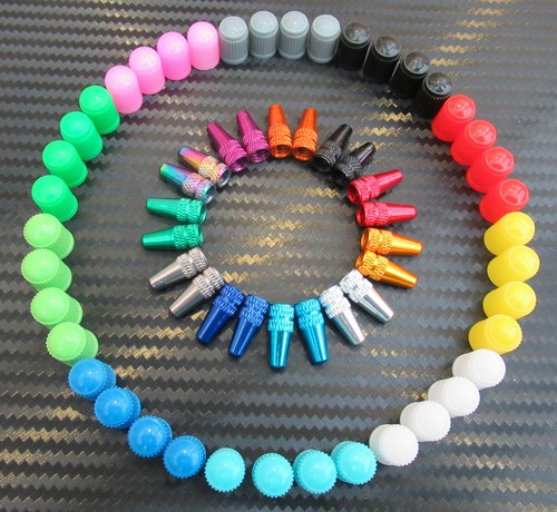 Bunte ventilkappen farbe - ventilkappen,