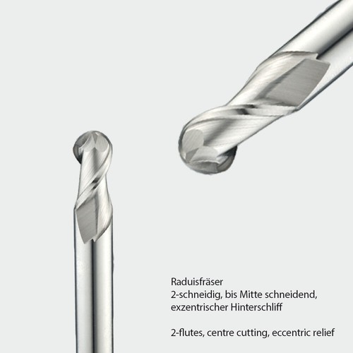 Vhm alufräser 12mm 40 - Ø,