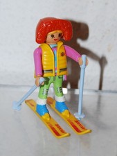 Playmobil Skifahrerin skifahren Frau Winter