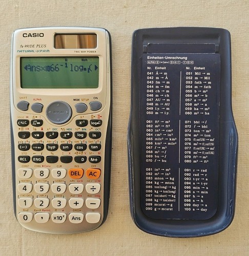 Casio 991de plus - fx-991de,