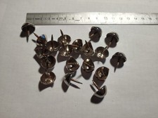 19 Stück Fachbodenträger Regalbodenträger vernickelt mit Stift