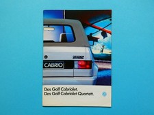 Prospekt / Katalog - VW Golf I