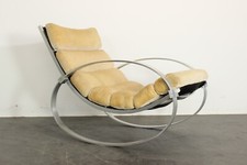 ◣Hans Kaufeld / De Sede Rocking Chair Schaukel stuhl Design Relax zu sofa couch