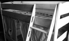 Paidi Fleximo Birke Hochbett  mit Vorhängen