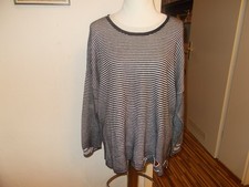 * DORIS STREICH * sehr schöner Strickpullover gestreift Gr. 50  s.Maße