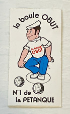 Vintage Sticker La Boule OBUT