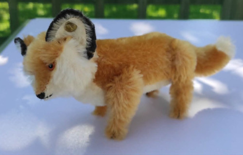 Steiff fuchs replika 1910 - replika, /