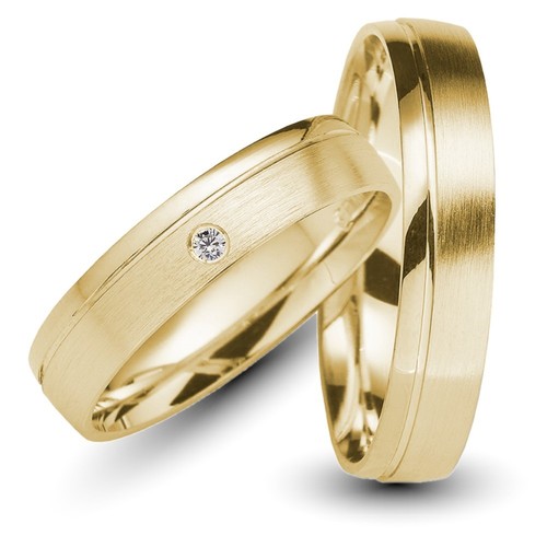 Paar trauringe 333 - paar, gold