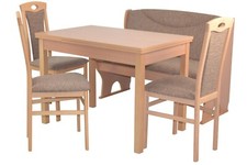 5tlg. Sitzgruppe, Essgruppe 5tlg., Spar-Set in 6Farben, Hochwertige Sitzgruppe