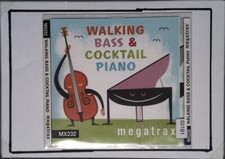 Megatrax MX323  Walking Bass & Cocktail Piano   > EX  (CD)