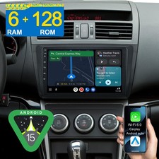Für Mazda 6 GH 2007-2012 6+128G Android 15 Autoradio GPS BT WiFi mit BOSE System
