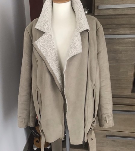 Biker velour felljacke - &,