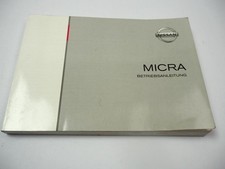 Nissan Micra K12 Betriebsanleitung Bedienungsanleitung Dez. 2004
