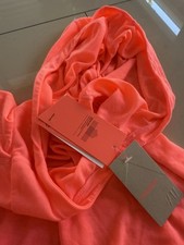 H&M SPORT HOODIE M OVERSIZE NEON ORANGE
