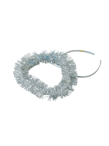 Silber lametta halo kinder - silber,