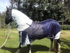 Fliegendecke "Comfort" mit Halsteil, extra feinmaschig, beste Qualität   *NEU*