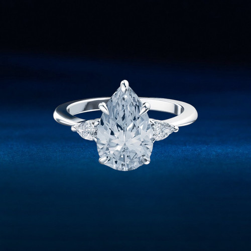 Diamantring birnenschliff - diamantring,