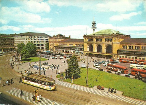 Hannover hauptbahnhof - ak,