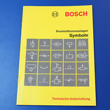 Bosch technische Unterrichtung Symbole der Druckluftbremsanlage Druckluftbremse