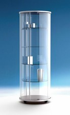 Vitrine rund forum - vitrine,