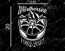 R.I.P Wörthersee Sticker Mit