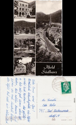 Ilfeld mehrbild straße - ilfeld, mehrbild: