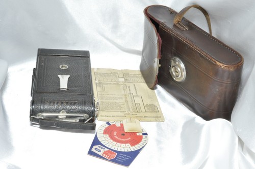 Welta balgenkamera mit tasche - welta,