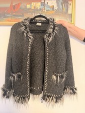 Kardigan, Chanel, dunkelgrau