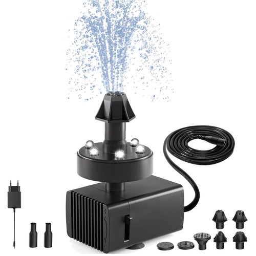 Springbrunnen vogelbad led - springbrunnen,