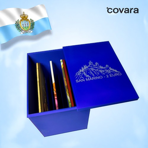 Euro folder san marino - folder,