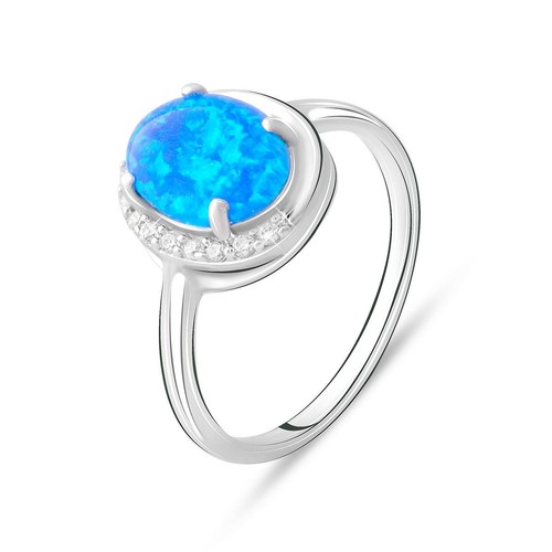 925 sterling silber ring oval - sterling,