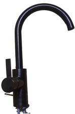 DELSJÖN Mischbatterie - Küche Wasserhahn Metall schwarz - neuwertig