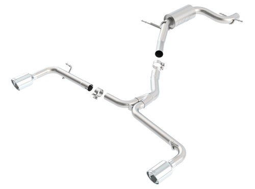 Borla type cat back exhaust - cat-back,