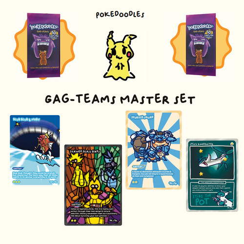 Pokedoodles gag team - pokedoodles, singles