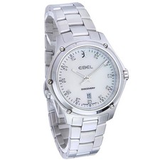 Ebel Discovery Perlmuttblatt Diamanten Box Papiere