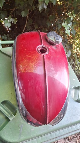 Bsa a65 tank umgebaut - tank, a75