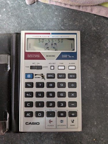 Casio taschenrechner 15 - taschenrechner, bg-15