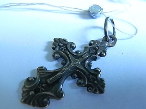Vintage kreuz anhänger - vintage,